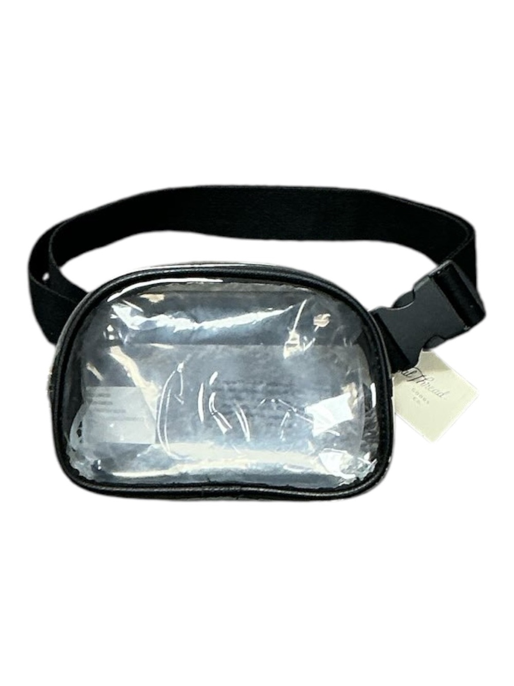 Universal Thread - NWT - Stadium Clear PVC Belt Bag with Black Trim
